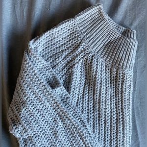 Grey Knitted Sweater